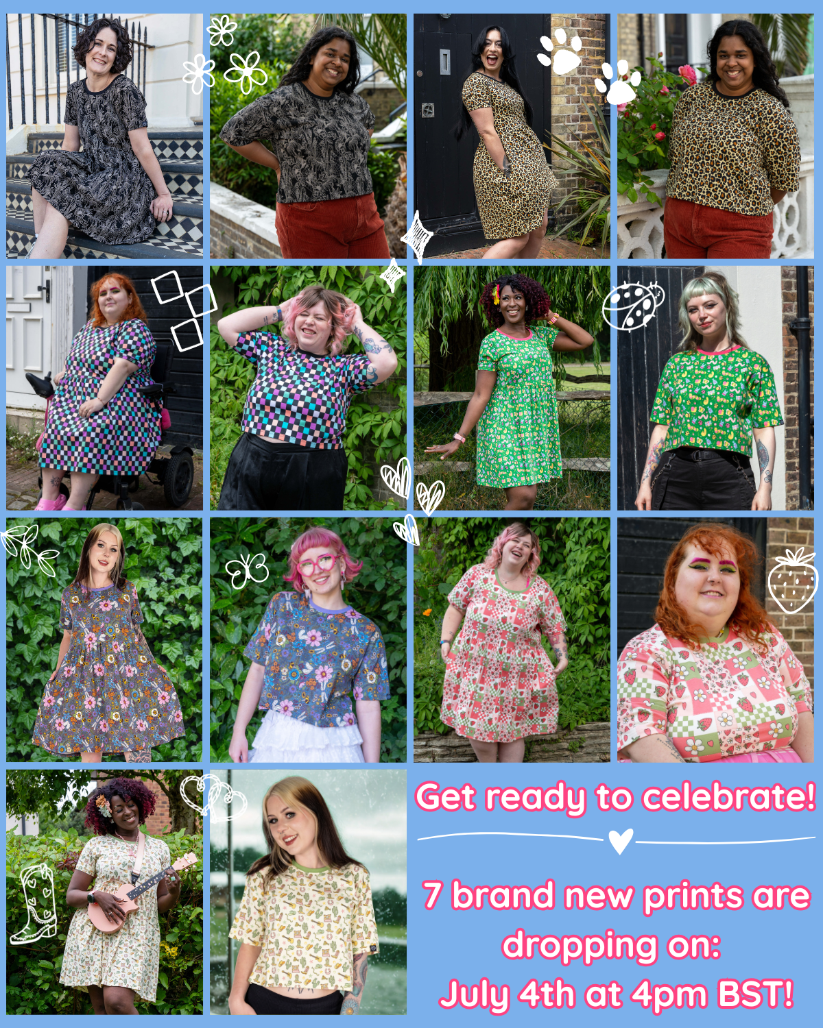 Get Ready To Celebrate with 7 New Prints! 💖